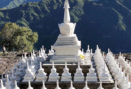 汉白玉佛塔2